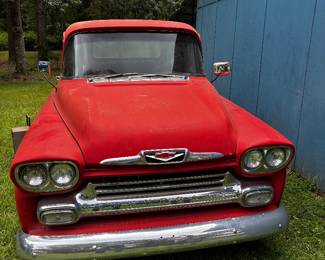 1958 Chevy Apache with 6.0 LS engine