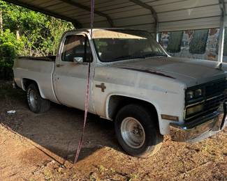 1984 Chevy square body short wheelbase, fleet side