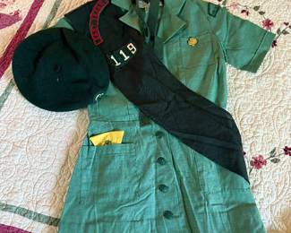 Vintage Girl Scout Uniform