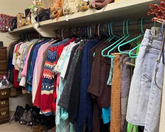 Vintage Clothing and purses