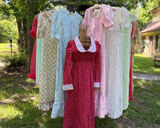 Beautiful Handmade & Store brand vintage dresses
