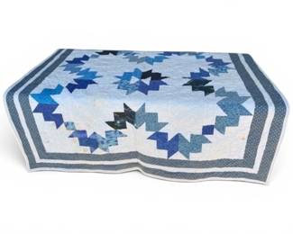 Carpenters Star Hand Made Quilt