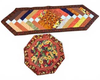 Quilted table runner