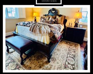 King size bed set w/ lux mattress