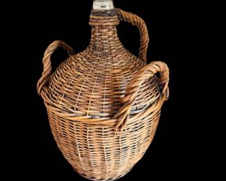Vintage French Demijohn