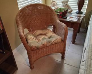 Wicker chair
