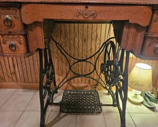 Antique Singer Treadle Sewing Machine third image