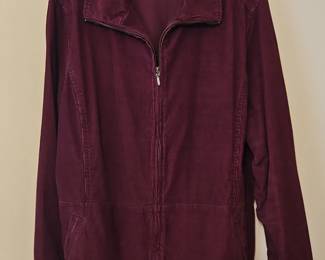 Burgundy Corduroy Jacket