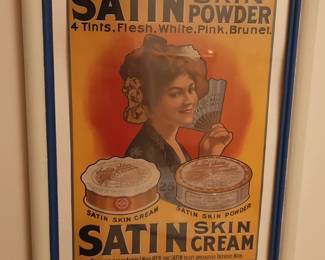 Satin Skin Powder Cream Advertisement