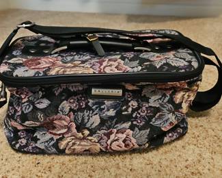 Floral Tapestry Cosmetic Bag