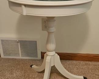 Round Pedestal Accent Table