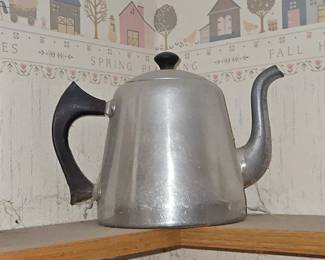 Aluminum Coffee Pot