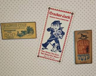 Vintage Advertising Signs Collection
