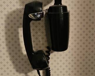 Automatic Electric Spacemaker Rotary Wall Phone