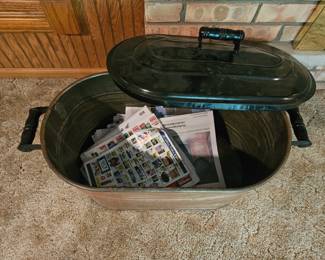 Antique Copper Boiler Wash Tub second image