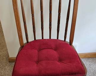 Oak Spindle Back Dining Set third image