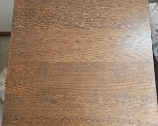 Oak Nightstand with Carved Drawer Fronts second image