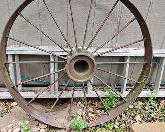 Antique Wagon Wheel C
