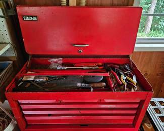 Red StackOn Drawer Tool Chest second image
