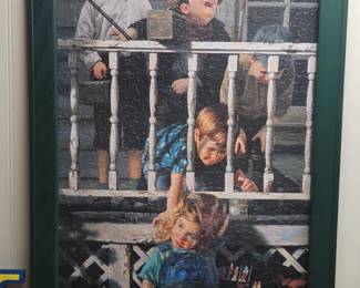 Bob Byerley Children Playing Puzzle