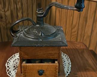 Antique Arcade Coffee Grinder