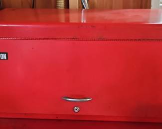 Red StackOn Drawer Tool Chest