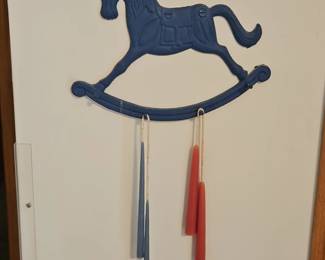 Cast Iron Rocking Horse Wall Hook