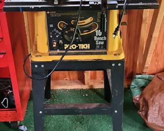inch ProTech bench saw