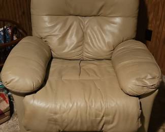 Leather Recliner Chair