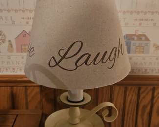Live Laugh Love Table Lamp