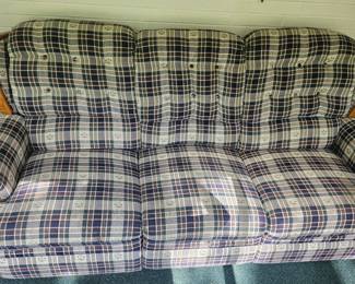 Plaid Sofa second image