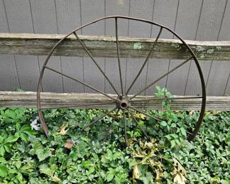 Antique Wagon Wheel