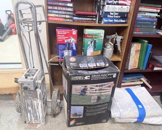 Campbell Hausfeld Professional * Airless Paint Sprayer * Motor: 3/4 HP * 