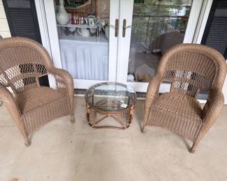 polly wicker 3-piece set 