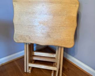 Set of 4 TV trays