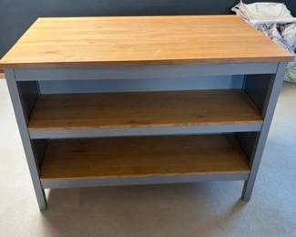 Ikea Tornviken kitchen island or studio bench/storage, 49 5/8" x 30 3/8"