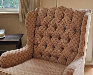 Ethan Allen wingback chair