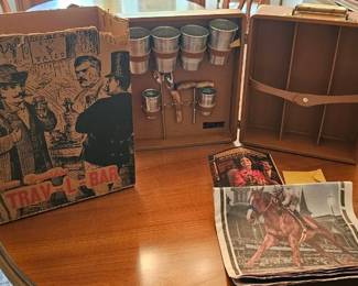 vintage barware bar kit
