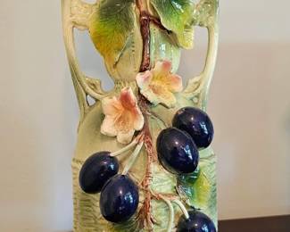 Art Nouveau Majolica vase