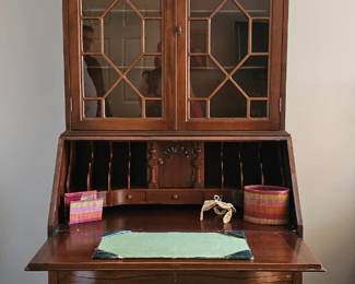 mahogany secretary desk