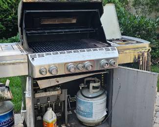 3 burner grill