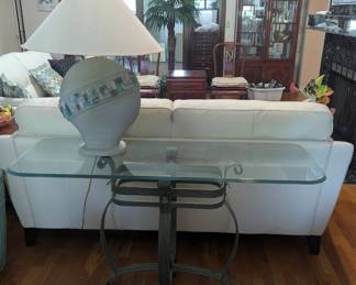 Wrought Iron Sofa Table