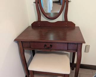 Cherrywood Vanity Set