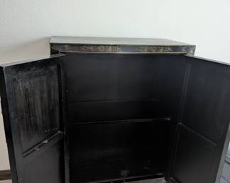 Chinese Lacquer and Mother of Pearl Dresser