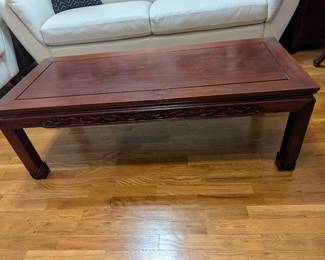 Beautiful Asian Rosewood Coffee Table