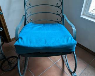Rare Vintage Woodard "Ribcage" Rocking Chair