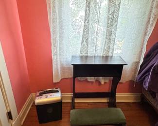 Paper Shredder & Prayer Kneeling Bench