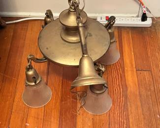 Brass Light Ceiling Mount Fixture