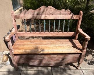 Vintage Southwest style bench