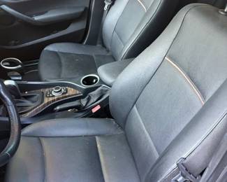 Interior of BMW